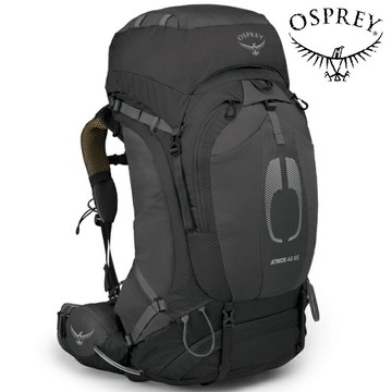 Osprey Atmos AG 65 男款 登山背包 65升 (NEW) 黑 Black