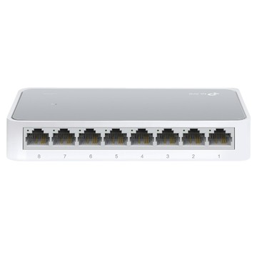 TP-Link 8埠 10/100Mbps 桌上型交換器  TL-SF1008D  1盒