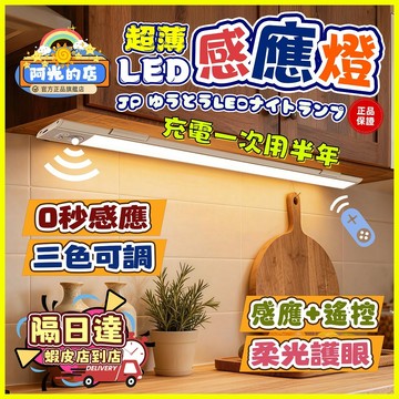 【台中出貨 店鋪推薦】✨LED感應燈✨ 小夜燈新年禮 櫥櫃燈 氛圍燈 USB充電 老人燈 超薄人體感應燈 LED燈
