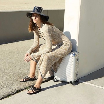 義大利 FPM｜BANK S Moonlight 21吋登機箱 銀