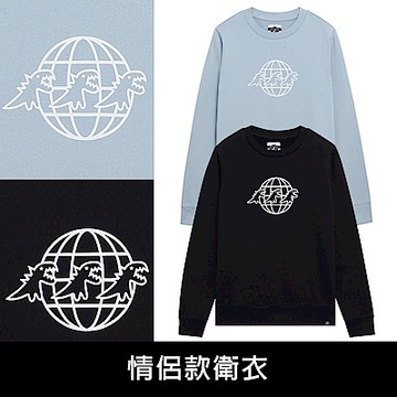 agnes b. Sport b. 男女通用情侶款 恐龍 長袖 衛衣 多款