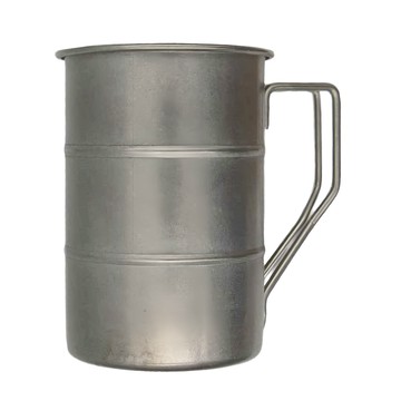 馬克杯 復古啤酒杯 304不銹鋼  370ml  1個