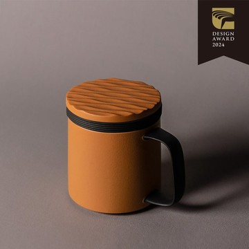 金點設計獎|雲浪泡茶杯2.0版本(辦公室泡茶杯、陶瓷個人獨享杯)