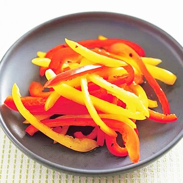 台灣產 彩椒絲 300g包 | 已清洗 煮熟後再食用【海產教父】