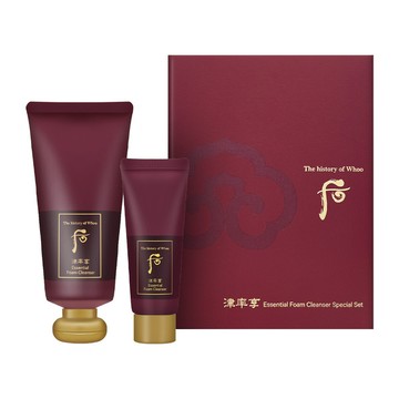 WHOO后 天氣丹津率享洗顏蜜禮盒 180ml+40ml