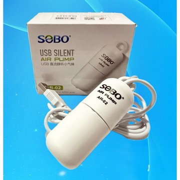 P老闆水族~SOBO 松寶 USB單孔直流靜聽小氣棒 AR-02 打氣機 空氣馬達 空氣幫浦 打氣 過濾 水妖精