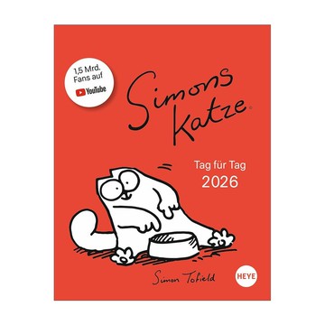 【西蒙的貓著色本】2026日曆