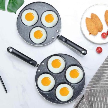 煎雞蛋漢堡神器荷包蛋平底不粘鍋家用煎餅煎蛋餃鍋迷你四孔小模具