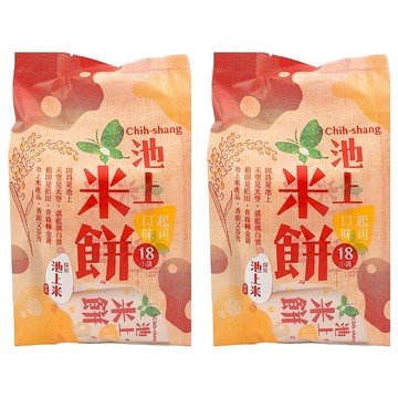 池上鄉農會 池上米餅 起司口味  105g  2袋