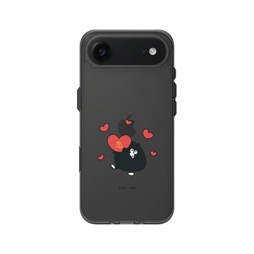 iPhone Air Clear (相機按鈕) 酷墨灰 - 奧樂雞 Ology - 戀愛運