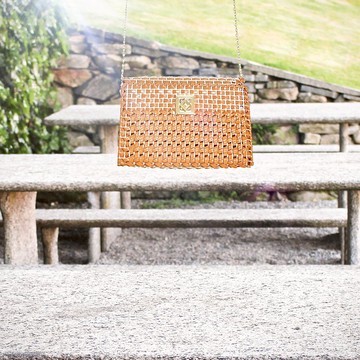 斜背包|手工編織包 - 優雅散發出與眾不同的氣質 美麗的引人注目