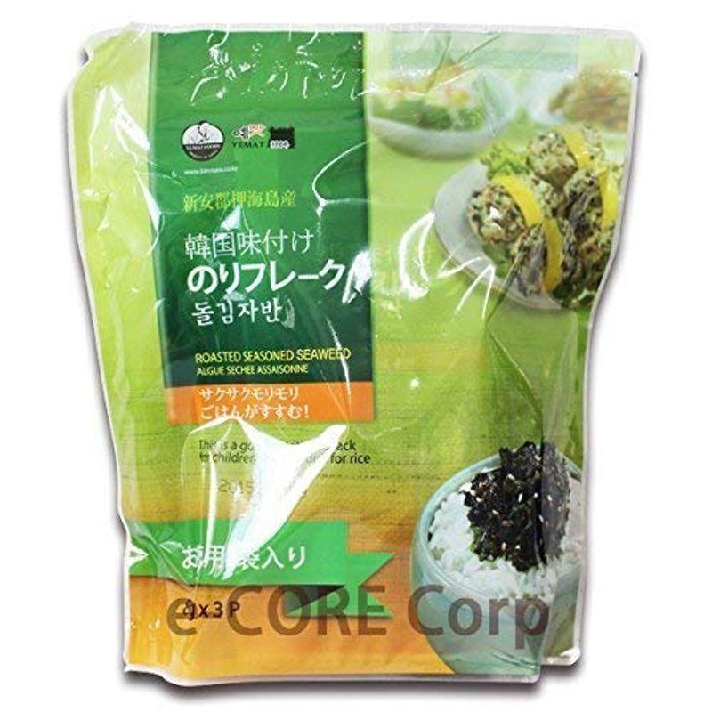 イェマッ食品 韓国味付けのりフレーク 80g×3袋入り