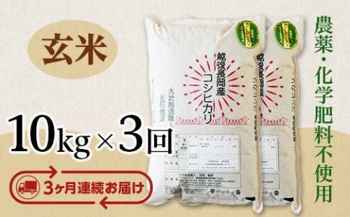 E1-16新潟県長岡産コシヒカリ玄米10kg