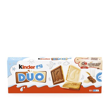 Kinder 健達Duo牛奶可可餅乾