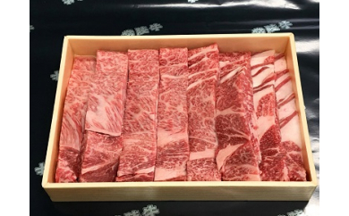 Ｇ-1　日立市産　常陸牛ロース焼き肉用(1kg)
