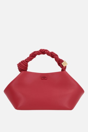 GANNI Ganni Bou recycled leather handbag Woman