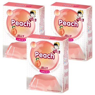 SIGNWIN 三得冠 水蜜桃果凍粉 安心美味  100g  3盒