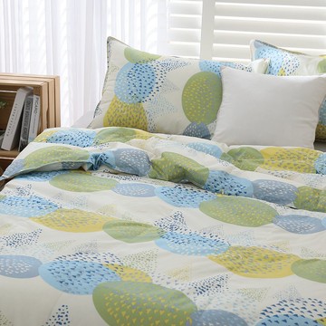 特大/十月被/可機洗、免被套、蓋一整年的好被子-繽紛黃