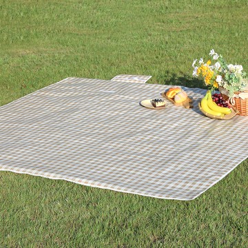 comet Outdoor 戶外野餐墊  米色格紋  200 x 195cm