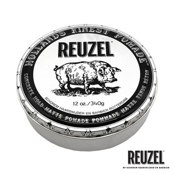 REUZEL 星耀豬超強水性無光澤髮蠟 340g (Concrete Hold Matte Pomade)