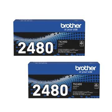 BROTHER 【2入】  TN-2480 原廠黑色高容量碳粉