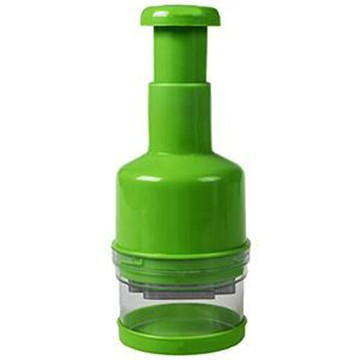 台灣免運快速出貨月陽w型不鏽鋼刀片自動迴轉式切菜器搗碎器(tru-006)