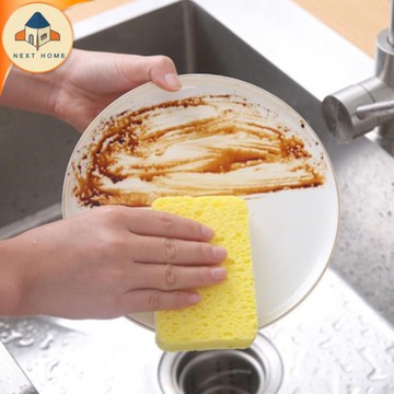 【台灣現貨】木漿棉菜瓜布 廚房海綿 洗碗餐具清潔 洗碗海綿 海綿擦 百潔布 洗碗布 擦布 泡沫 碗盤 鍋具