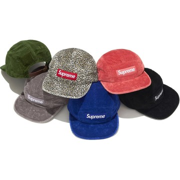 FW25 Week8 Corduroy Camp Cap 燈芯絨帽 豹紋 黑 藍 冬季 老帽 帽子 可調節