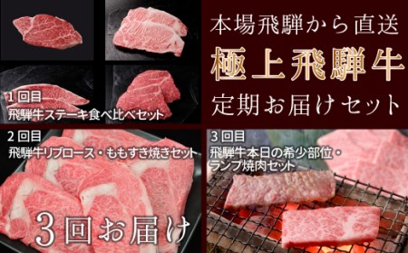 本場！飛騨直送！！極上飛騨牛セット ステーキ４種 すき焼き 焼肉 天狗 下呂温泉 下呂