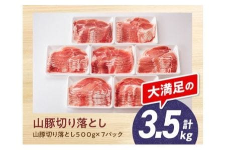 宮崎県産ブランドポーク 豚肉切り落とし 3.5kg 