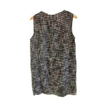【二手精品 9.9成新】CHANEL香奈兒黑色無袖毛呢洋裝(剪水洗標) 編號S469