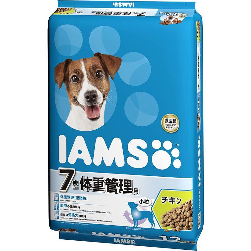 アイムス (IAMS) ドッグフード 7歳以上用 小型犬用 小粒 チキン シニア犬用 2.3kg