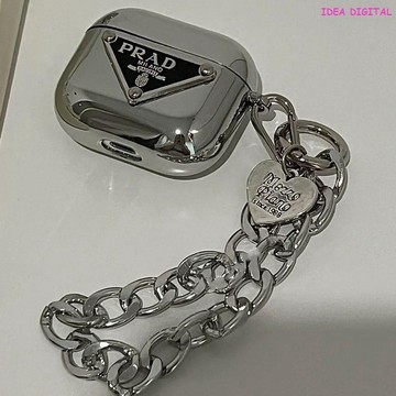 耳機殼 輕奢電鍍潮牌蘋果AirPods 1/23代藍牙耳機保護殼蘋果Pro2代耳機套
