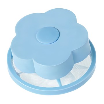 洗衣機濾毛器 Set 12 漂浮 櫻花粉  藍色  1組