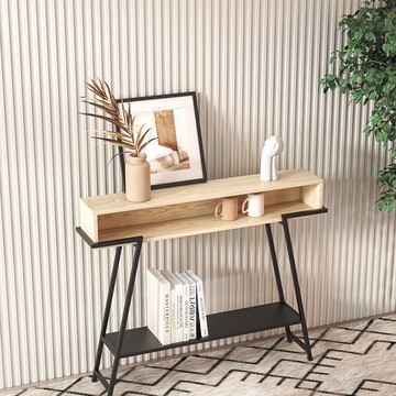免運可開票 現代玄關桌入戶簡約進門邊輕奢金屬焊接櫃長條幾靠墻鐵置物架 快速出貨pyy0717