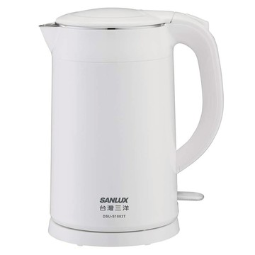 SANLUX 台灣三洋 雙層防燙電茶壺 DSU-S1803T 1.8公升大容量 304內膽不鏽鋼材質 防乾燒機制