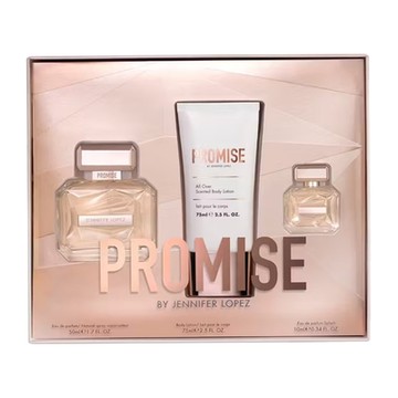 JLO 珍妮佛羅培茲 Promise 許諾之吻禮盒 (香水50ml+身體乳75ml+小香10ml)