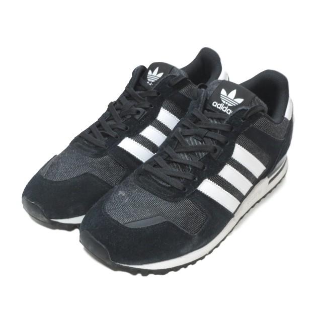 adidas アディダス zx700 スニーカー 27cm スウェード 青 | www.tspea.org