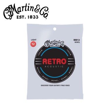 Martin MM12 鎳銅合金民謠木吉他套弦【敦煌樂器】