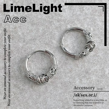 ☆LimeLight☆ 龍紋 / 圖騰 / 鈦鋼球 / 鈦鋼 / 飾品 / 耳環 / 一組兩個 27