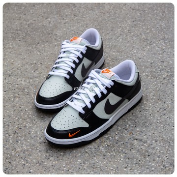 【逢甲FUZZY】Nike Dunk Low Mini Swoosh Black 刺繡 小勾 黑灰 FN7808-001