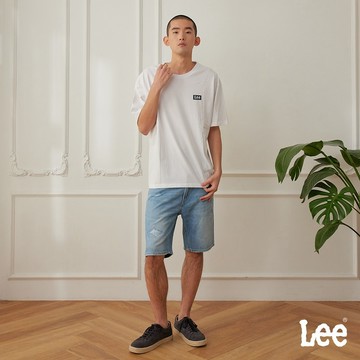 Lee 902牛仔短褲 男 中藍洗水 LB522006920