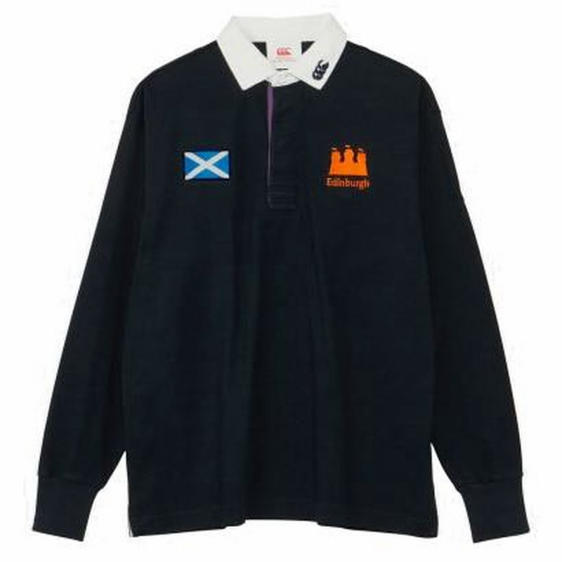 長袖 ラガーシャツ メンズ カンタベリー canterbury ロング