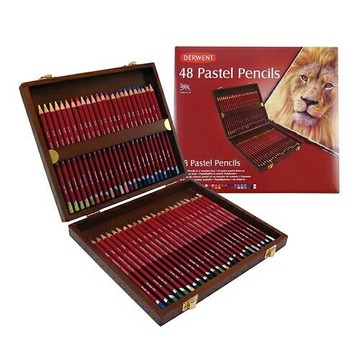 DERWENT達爾文 粉彩色鉛48色-木盒裝 DW0700644【APP滿額下單10%點數(單一帳號最高5000點)】1/31止