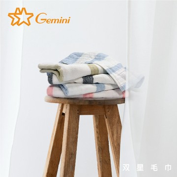 超柔條紋四層紗童巾-25*50cm-多款任選