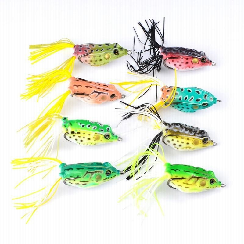 楽天市場】フロッグ ルアー カエル 5色セット 5g 8g 15g ブラックバス