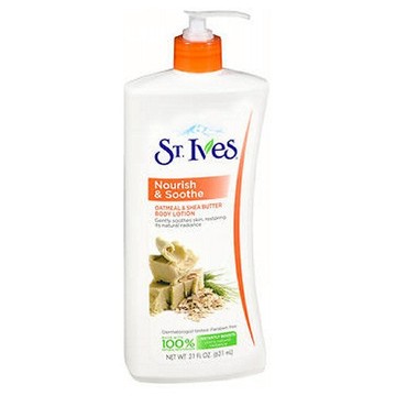 St. Ives Naturally Soothing Body Lotion Oatmeal & Shea Butter 21 Oz by St. Ives