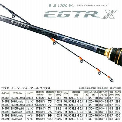 EGTR x S510ML 極美品 ティップラン ラグゼ