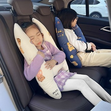 【汽車安全抱枕】車用睡覺枕 車用抱枕 車用側靠枕 汽車頭枕 護頸枕 車睡抱抱枕 汽車靠枕 兒童汽車安全帶 車載睡眠神器