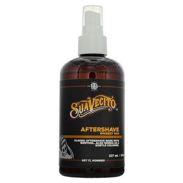 SUAVECITO 骷髏頭 Whiskey Bar 深焙威士忌鬍後水 8oz  1瓶